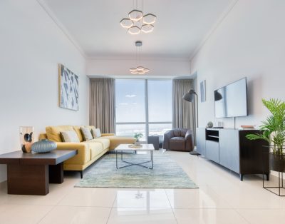 Изысканные трехспальные апартаменты в Ocean Heights Dubai Marina