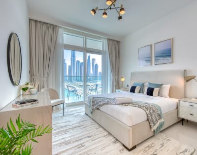 Необыкновенные двуспальные апартаменты в Sunrise Bay Tower 2 Emaar Beachfront